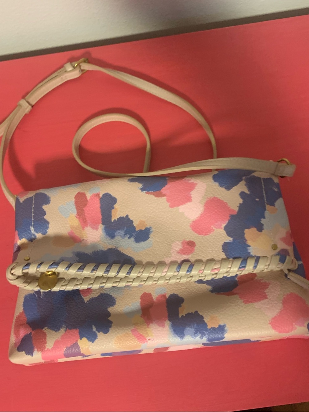 Style & Co. Whipstitch East West Crossbody